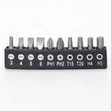 2PCS 290mm Flexible Shaft Tool Electronics Drill Screwdriver Bit Holder Connect Link Multitul Hex Shank Extension Snake Bit