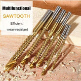 6pcs/set Cobalt Drill Bit Set Spiral Screw Metric Composite Tap Drill Bit Tap Twist drill bit set multi-function