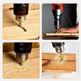 6pcs/set Cobalt Drill Bit Set Spiral Screw Metric Composite Tap Drill Bit Tap Twist drill bit set multi-function