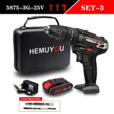 Cordless Drill Electric Screwdriver  Electric Hand Drill Electric Hammer Drill Electric Screwdriver DIY Household Electric Tool